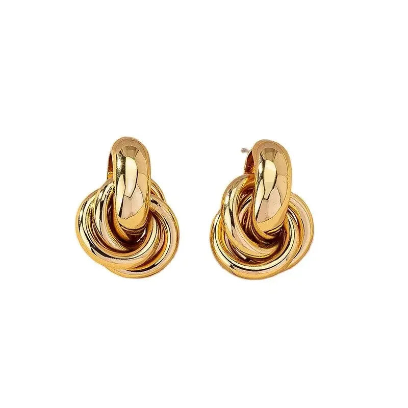 Elegant Knot Signature Earrings
