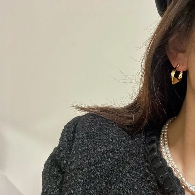 Sterling Silver Signature Earrings