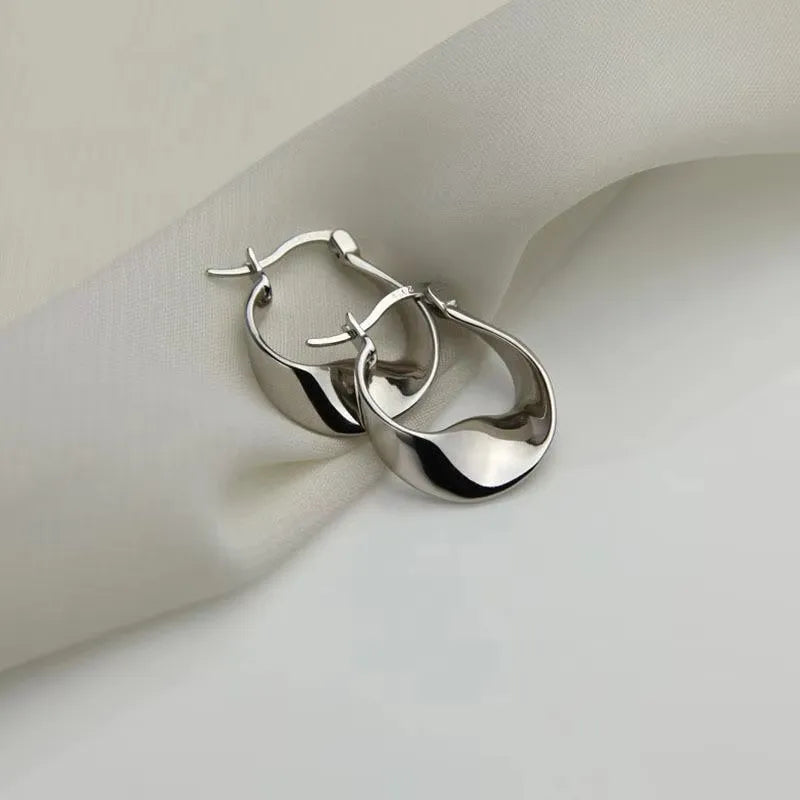 Sterling Silver Signature Earrings