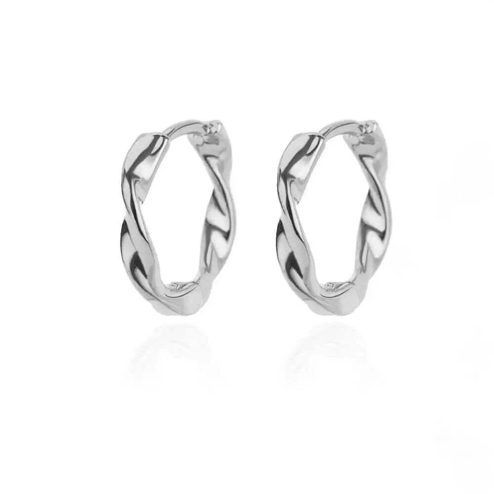 Elegant Round Hoop Earrings