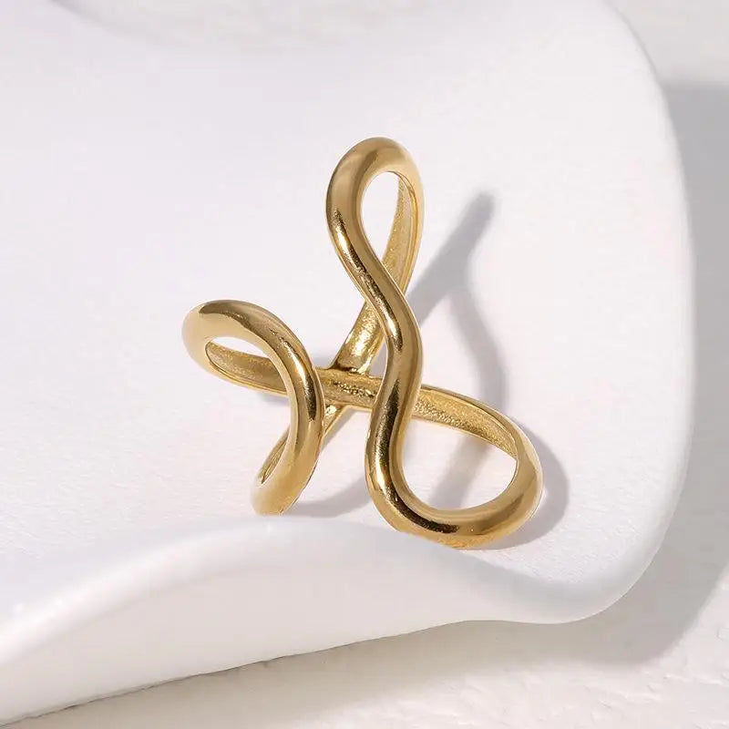 Gold Open Ring