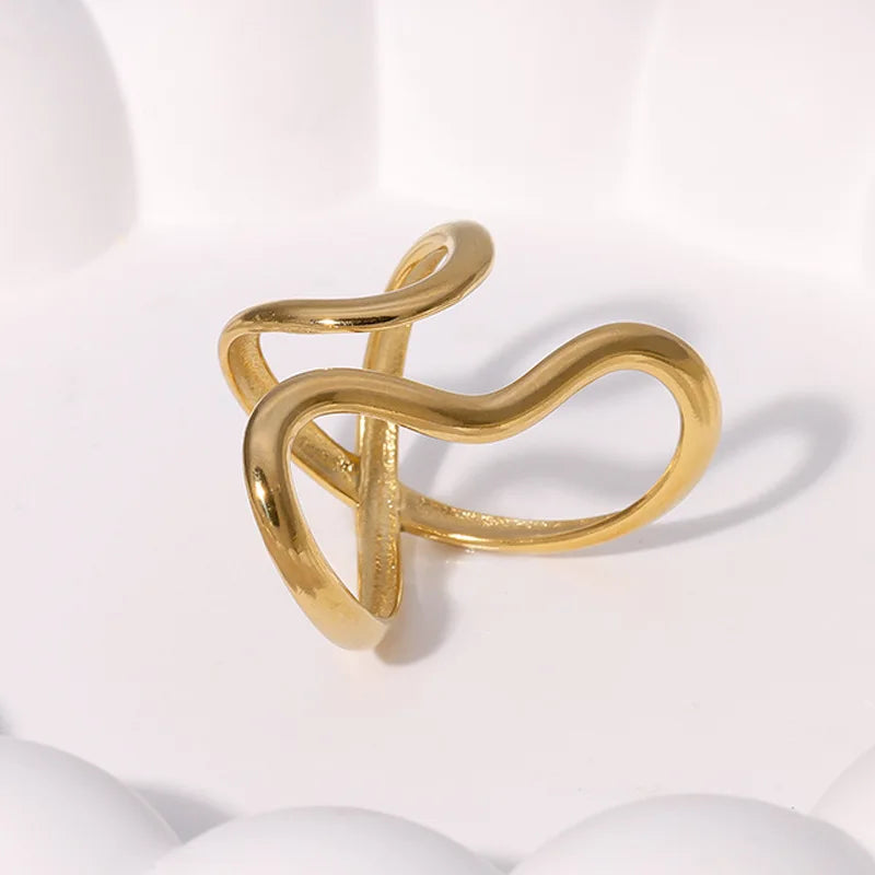 Gold Open Ring