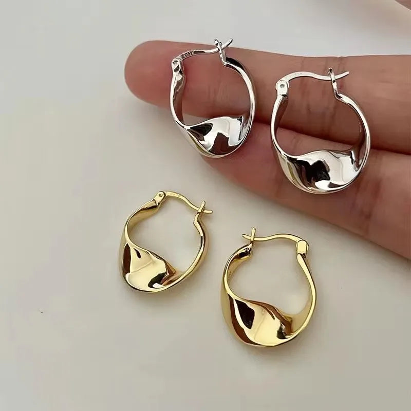 Sterling Silver Signature Earrings