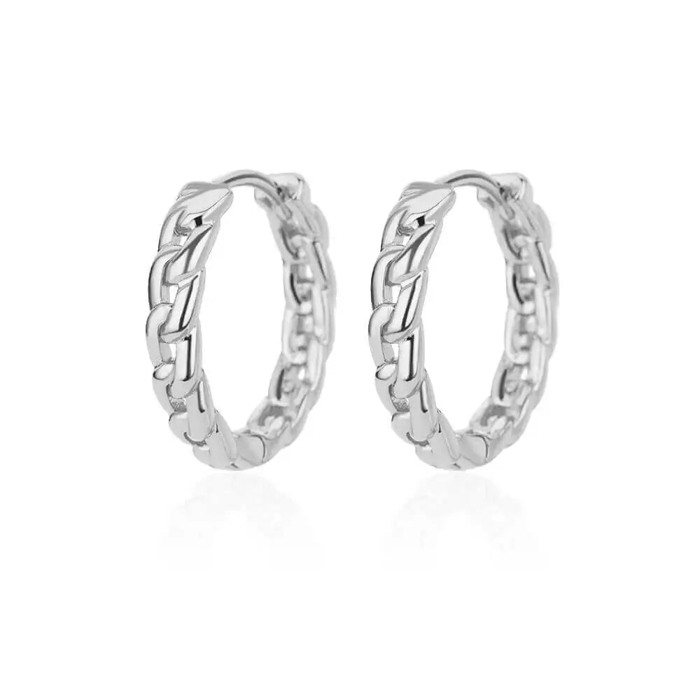 Elegant Round Hoop Earrings