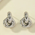 Elegant Knot Signature Earrings