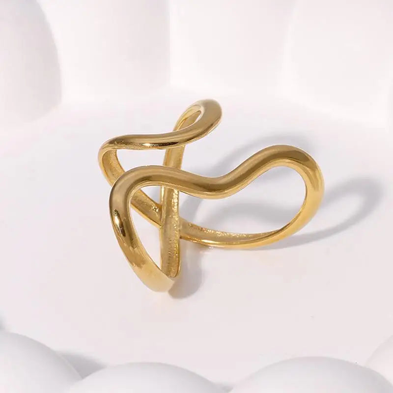Gold Open Ring